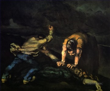 Paul Cezanne Painting - The Murder Paul Cezanne